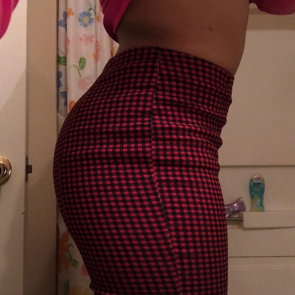 Checkered pants! Size L